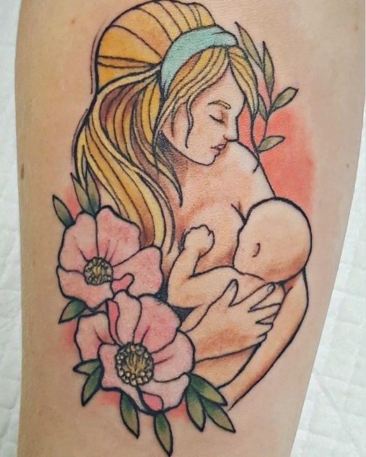 18 tatouages de maman qui vous permettront de garder vos bébés avec vous partout où vous irez | So Busy Girls