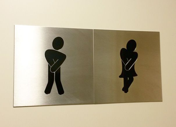 Les 30 signalétiques de toilettes les plus créatives | So Busy Girls