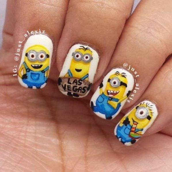 21 nail arts Minions trop mignons ! | So Busy Girls