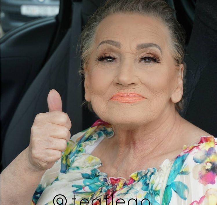 Cette mamie de 80 ans demande à sa petite-fille de la maquiller et fait le buzz | So Busy Girls