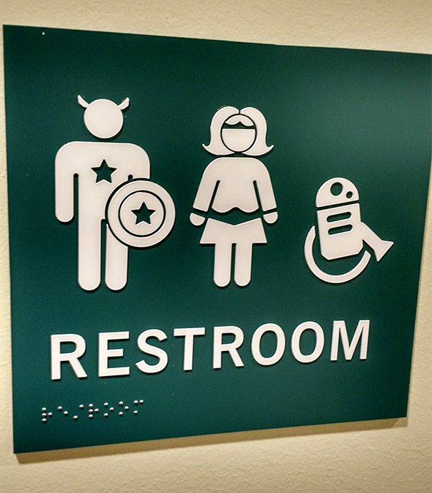 Les 30 signalétiques de toilettes les plus créatives | So Busy Girls