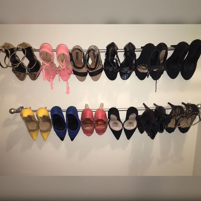 Une tringle fixée au mur | So Busy Girls