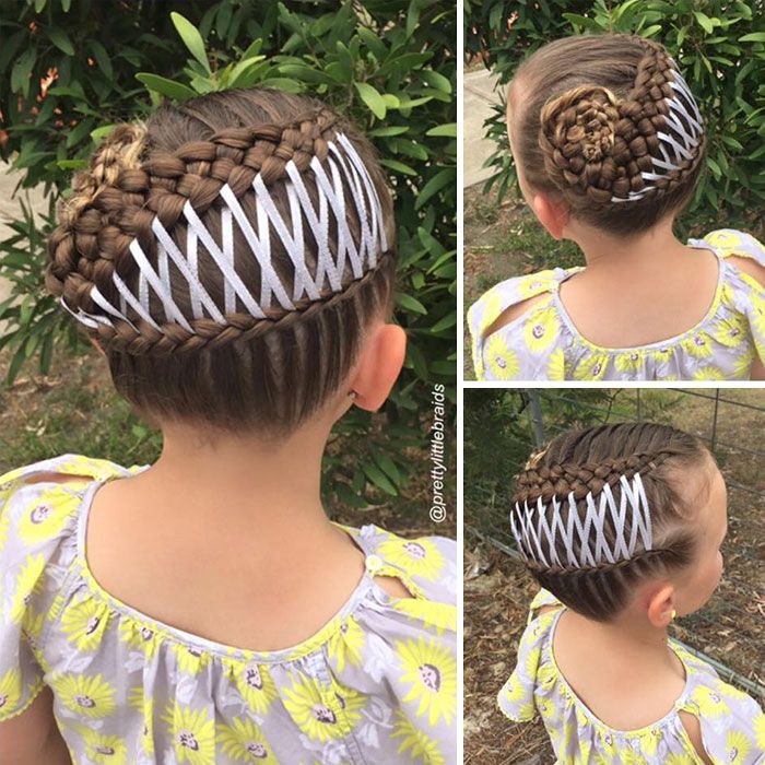 Cette maman fait des tresses impressionnantes et complexes à sa fille tous les matins avant d'aller à l'école | So Busy Girls