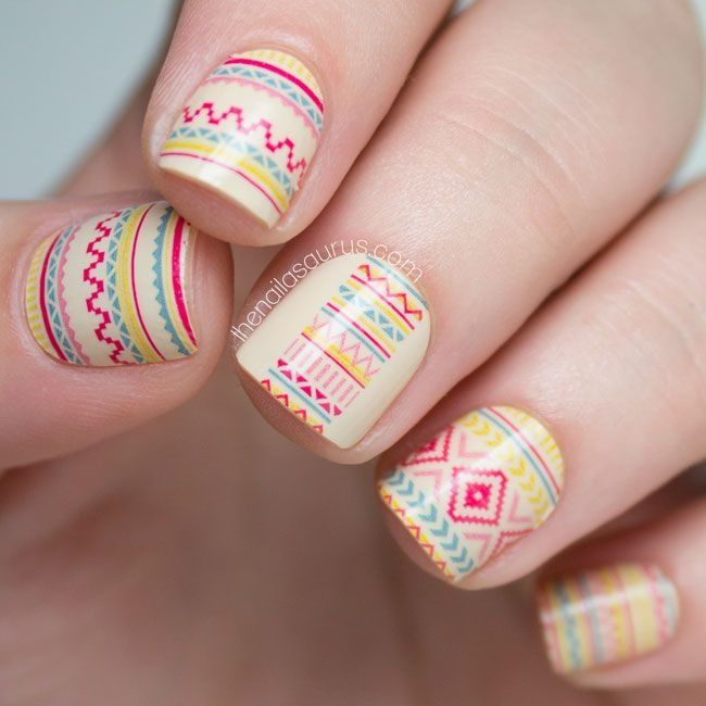 27 idées de manucures qui mettront en valeur vos ongles courts | So Busy Girls