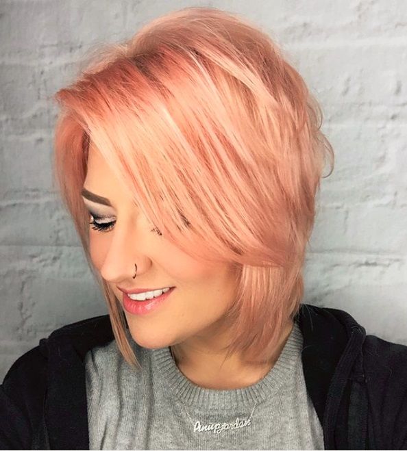 La preuve que la coloration Rose Gold est toujours la couleur arc-en-ciel parfaite pour vos cheveux | So Busy Girls