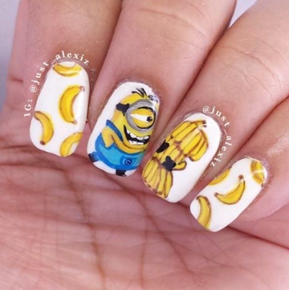 21 nail arts Minions trop mignons ! | So Busy Girls