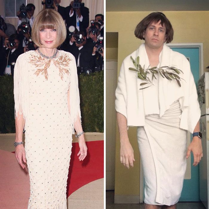 Tom Lenk qui reproduit la tenue d'Anna Wintour | So Busy Girls