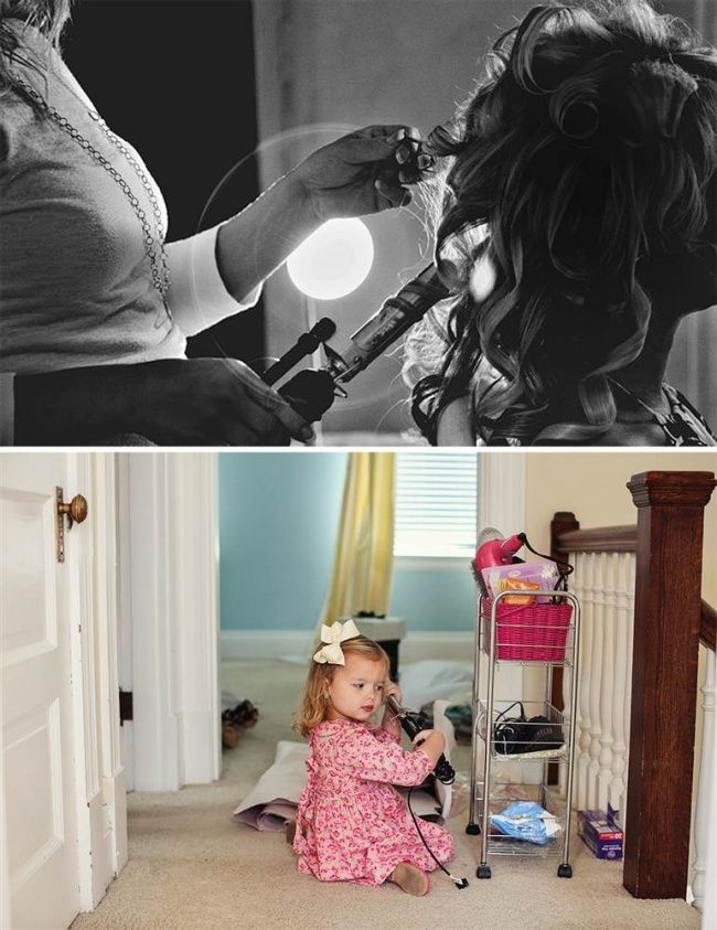 Cet homme a refait ses photos de mariage avec sa petite fille après le décès de sa femme... et elles sont magnifiques | So Busy Girls