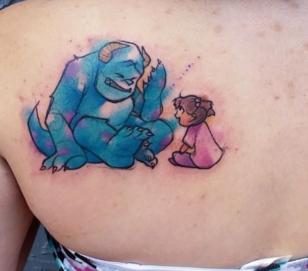 Tatouage Monstres et Cie | So Busy Girls
