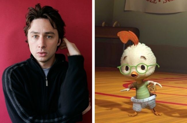 Zach Braff — Chicken Little (Chicken Little) | So Busy Girls