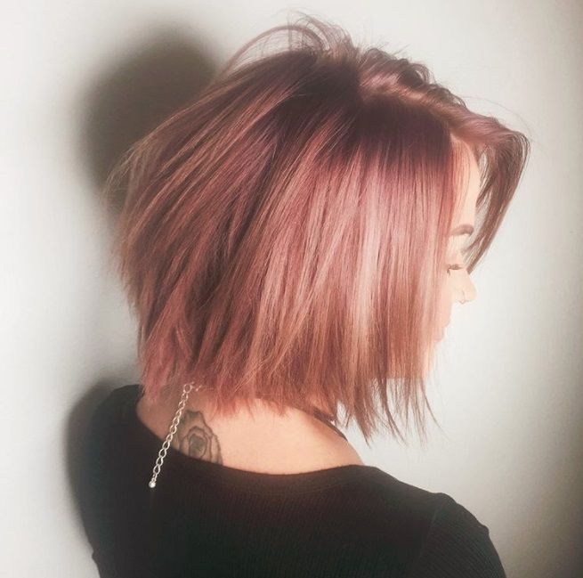 La preuve que la coloration Rose Gold est toujours la couleur arc-en-ciel parfaite pour vos cheveux | So Busy Girls