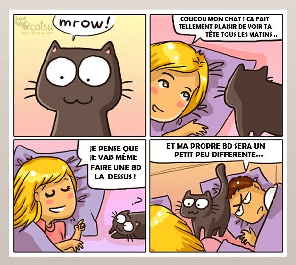 14 illustrations rigolotes qui résument parfaitement la vie avec un chat | So Busy Girls