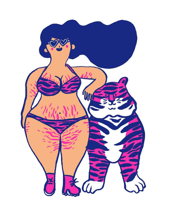 Cette illustratrice montre la face cachée des femmes que la société ne veut pas voir | So Busy Girls