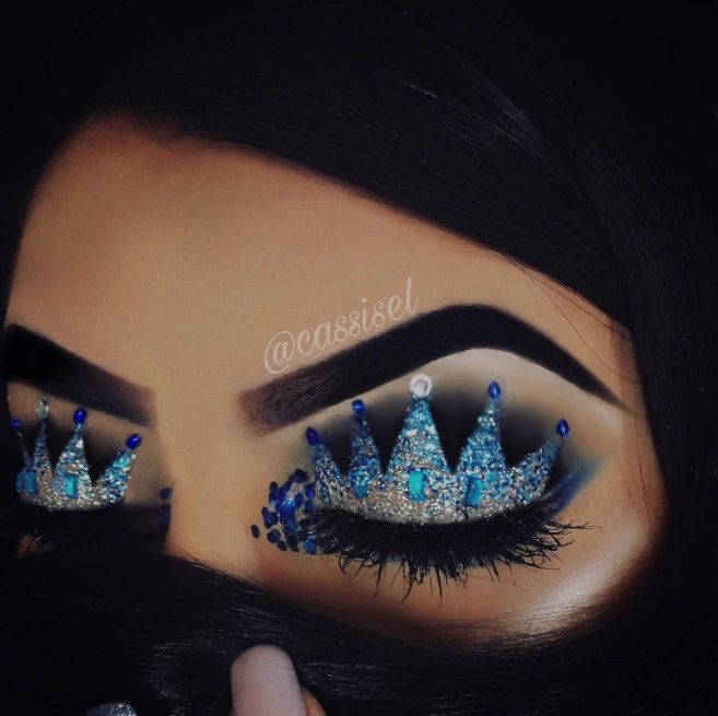 Les couronnes en ombre à paupières, la tendance beauté pour se sentir comme une princesse | So Busy Girls