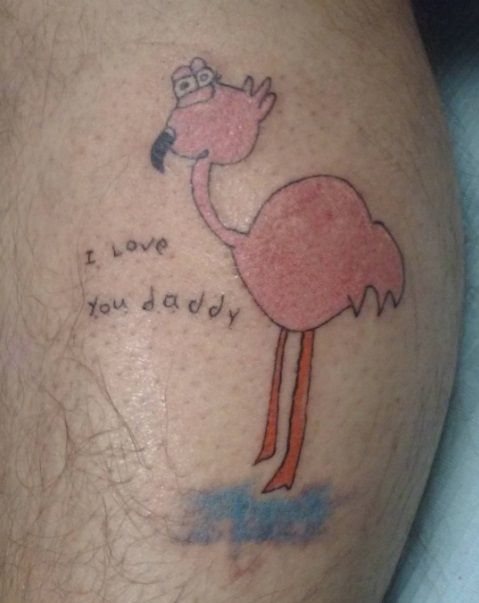 12 parents qui ont tellement adoré le dessin de leur enfant qu'ils se le sont fait tatouer ! | So Busy Girls