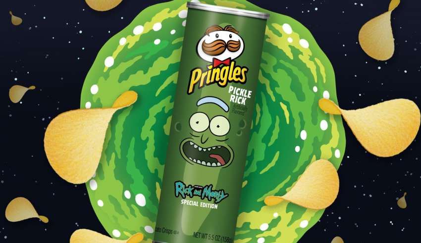 Vous pourrez bientôt manger des Pringles goût cornichon inspirés de Rick et Morty | So Busy Girls