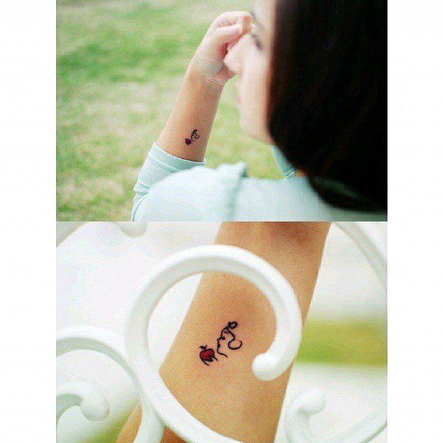 UN PETIT TATOUAGE BLANCHE NEIGE | So Busy Girls