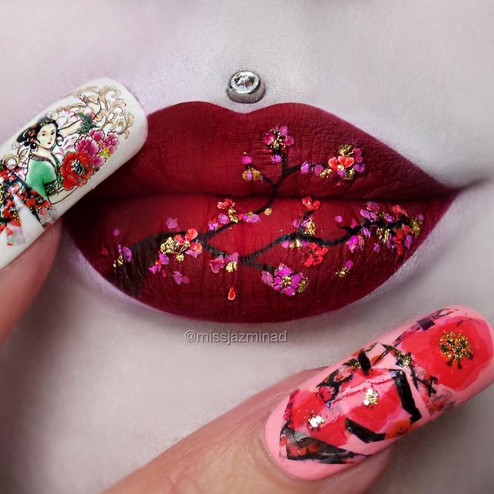 Cette make-up artiste transforme ses lèvres en véritables oeuvres d'art | So Busy Girls