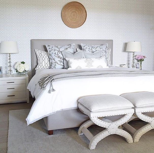 Blanc et gris pour une déco sobre | So Busy Girls