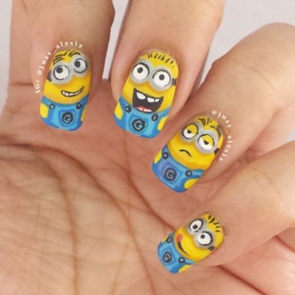 21 nail arts Minions trop mignons ! | So Busy Girls