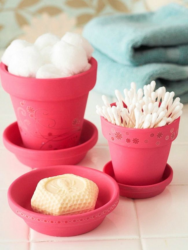 Ranger les cotons tiges et les disques de coton | So Busy Girls