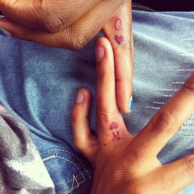 DES TATOUAGES DE MARIAGE INSPIRES DES CARTES POUR CES 2 AMOUREUX | So Busy Girls