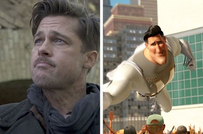 Brad Pitt — Metroman (Megamind) | So Busy Girls