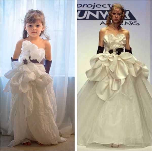 Cette maman créative recrée les robes de star pour sa petite fille avec les moyens du bord, et le résultat est juste WAOUH ! | So Busy Girls