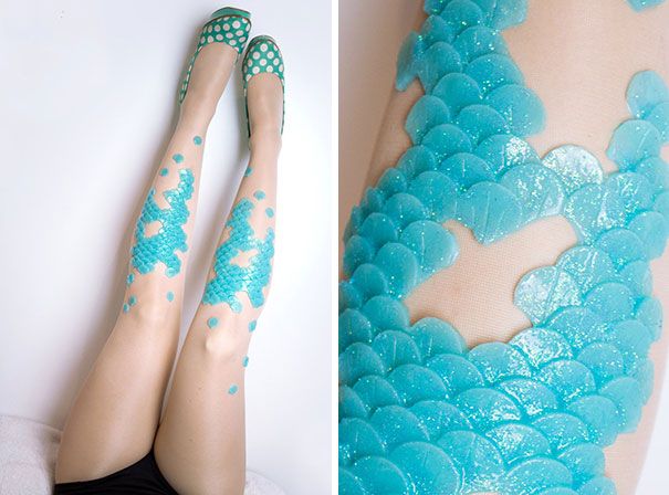 Des collants de sirène pour celles qui rêveraient de se prendre pour Ariel | So Busy Girls