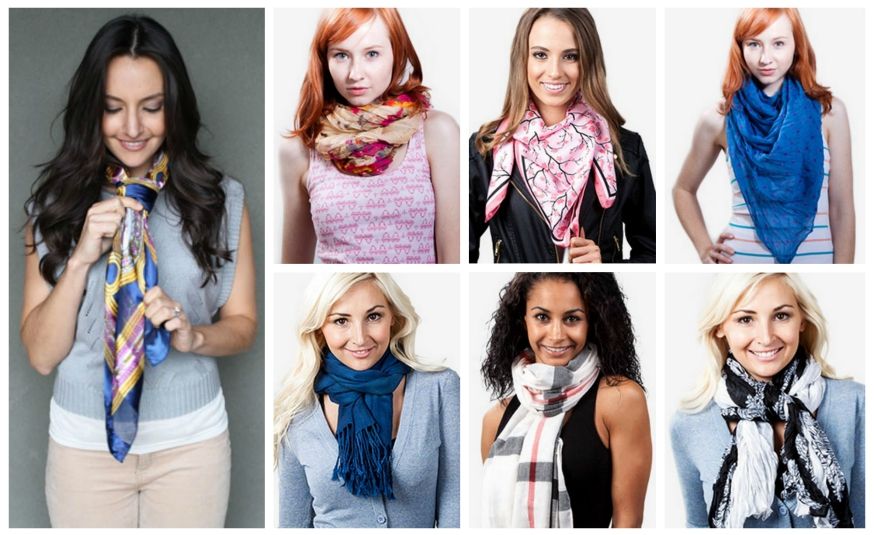 25 façons de nouer son foulard | So Busy Girls