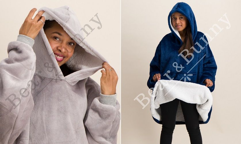 Bear&Bunny, les pulls plaids indispensables pour passer une bonne soirée devant Netflix cet hiver | So Busy Girls