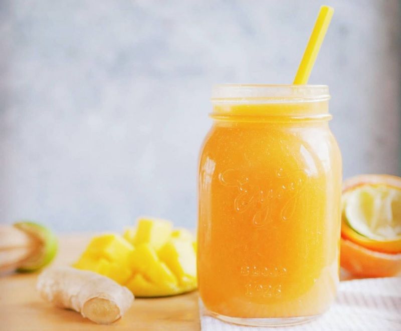 La recette du smoothie mangue, agrumes et gingembre pour faire le plein d'énergie | So Busy Girls