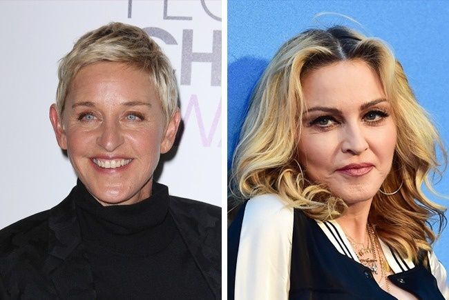 Ellen DeGeneres et Madonna — 58 ans | So Busy Girls