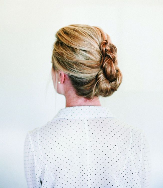Un chignon tressé au top | So Busy Girls