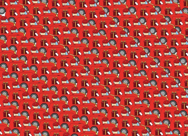 Saurez-vous trouver le Père Noël sur cette image vertigineuse ? | So Busy Girls