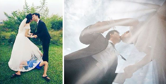 18 photos qui prouvent que les photographes de mariage sont prêts à tout pour prendre une belle photo | So Busy Girls