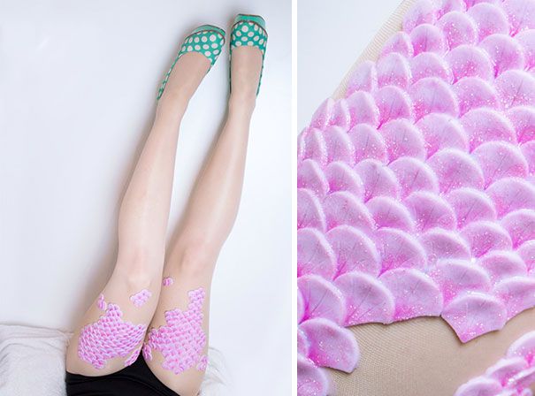 Des collants de sirène pour celles qui rêveraient de se prendre pour Ariel | So Busy Girls