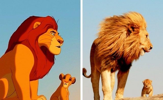 Mufasa et Simba (Le Roi lion) | So Busy Girls