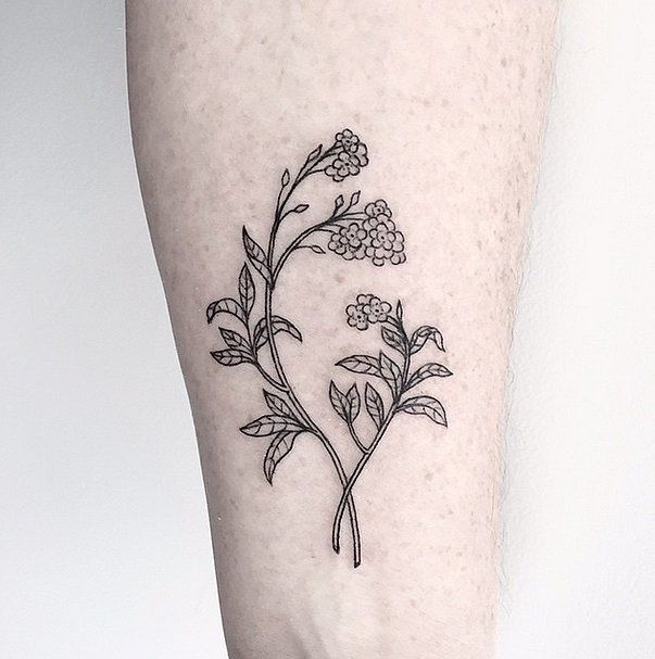 Un avant-bras fleuri | So Busy Girls