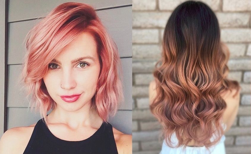 La preuve que la coloration Rose Gold est toujours la couleur arc-en-ciel parfaite pour vos cheveux | So Busy Girls