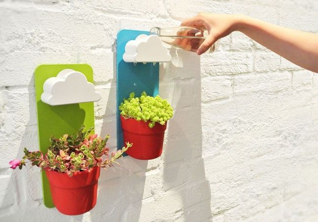 Le pot de fleurs qui arrose tout seul | So Busy Girls