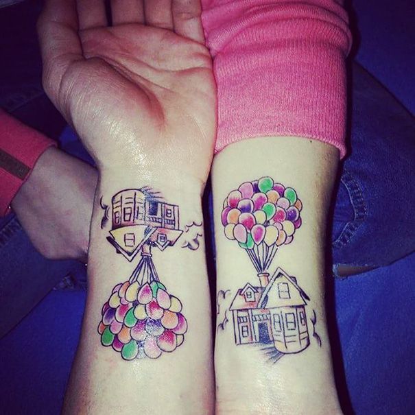 18 tatouages inspirés des dessins animés Pixar | So Busy Girls