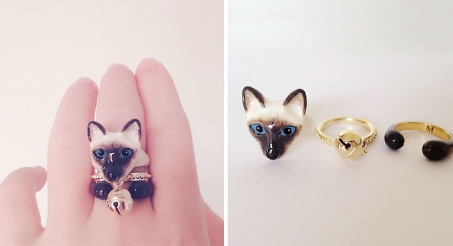Ces trios de bagues deviennent des animaux quand vous les portez en même temps | So Busy Girls