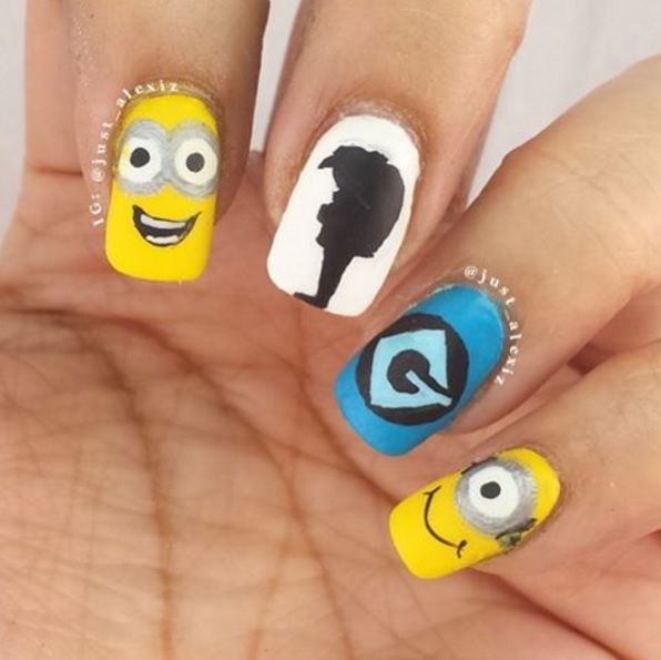 21 nail arts Minions trop mignons ! | So Busy Girls