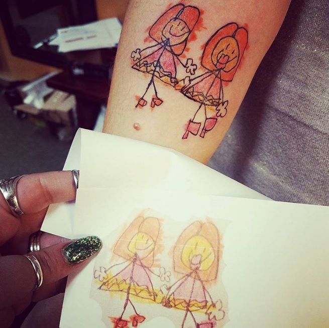 18 tatouages de maman qui vous permettront de garder vos bébés avec vous partout où vous irez | So Busy Girls