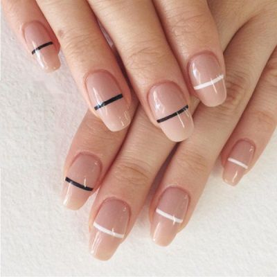 Les rayures pour un nail art graphique et minimaliste | So Busy Girls