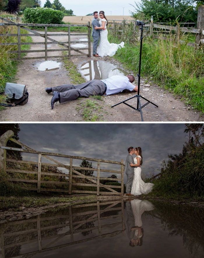 18 photos qui prouvent que les photographes de mariage sont prêts à tout pour prendre une belle photo | So Busy Girls