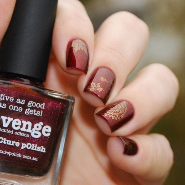 13 nail arts cuivrés parfaits pour l'automne | So Busy Girls