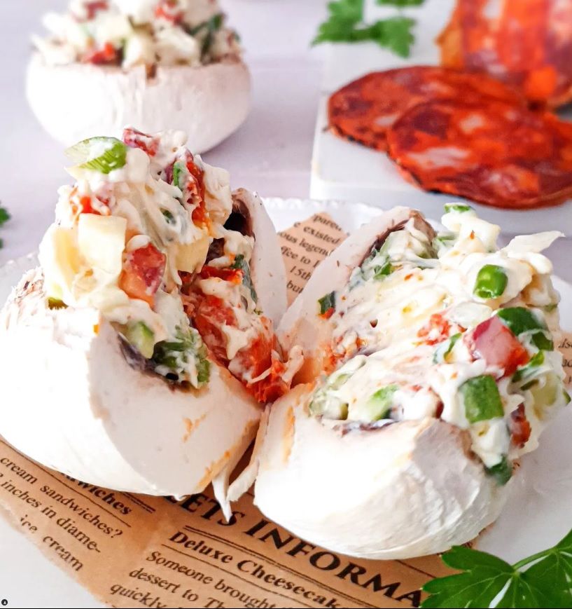 La recette des champignons fraîcheur au chorizo, l'entrée parfaite pour l'été | So Busy Girls