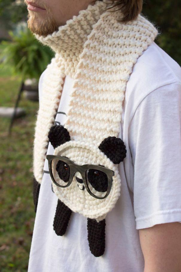 Une écharpe panda hipster | So Busy Girls